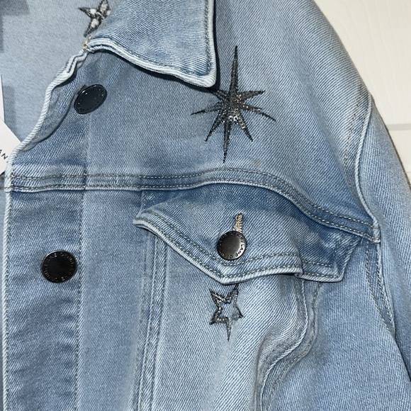 Lane Bryant jean jacket with classy bling - size Plus 26 - Picture 6 of 8